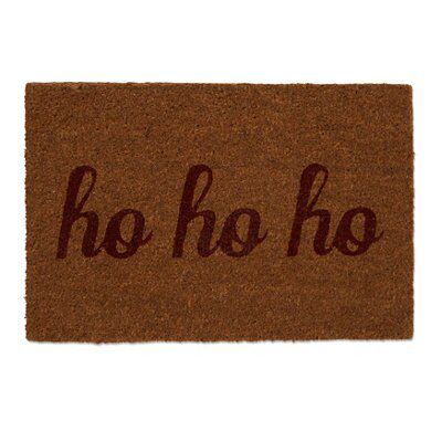 Red Ho Door Mat, 60Cm X 40Cm Price Comparisons | Compare The Build