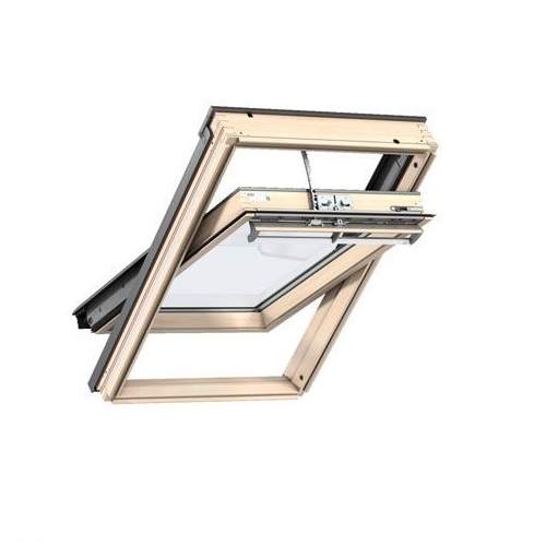 VELUX GGL MK10 307030 Pine Centre Pivot Solar INTEGRA Window 78x160cm Price Comparisons | Compare The Build