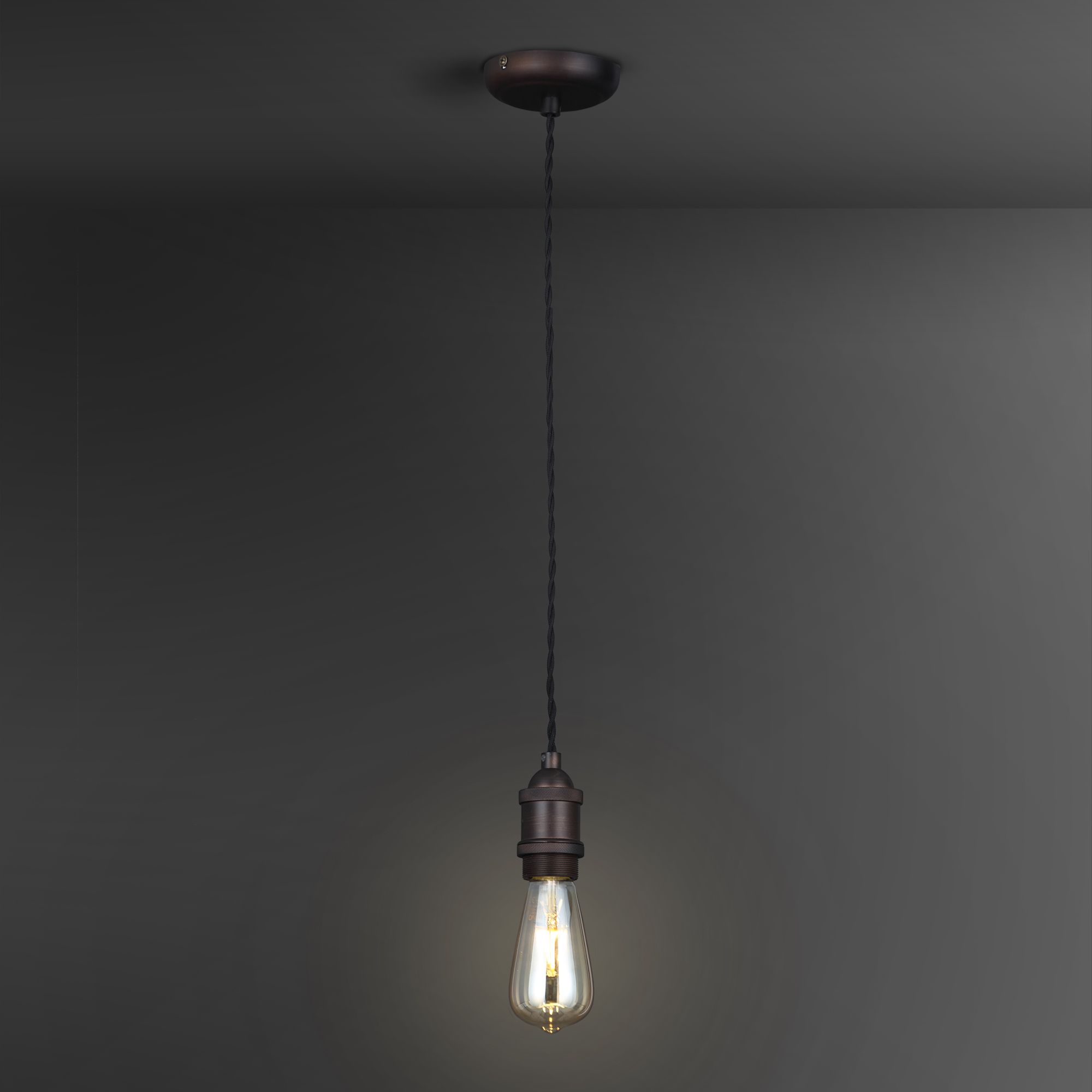 Colours Pendant Bronze Effect Ceiling Light Price Comparisons | Compare The Build