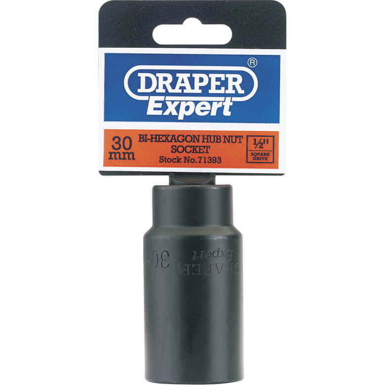 Draper Expert 1/2" Drive Bi Hexagon Impact Hub Nut Socket Metric 1/2" 30mm Price Comparisons | Compare The Build