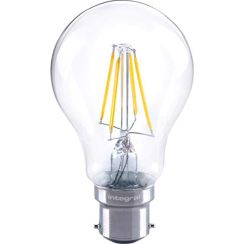 Integral LED Filament GLS Dimmable Lamp 4.5W BC (B22d) 470lm Price Comparisons | Compare The Build