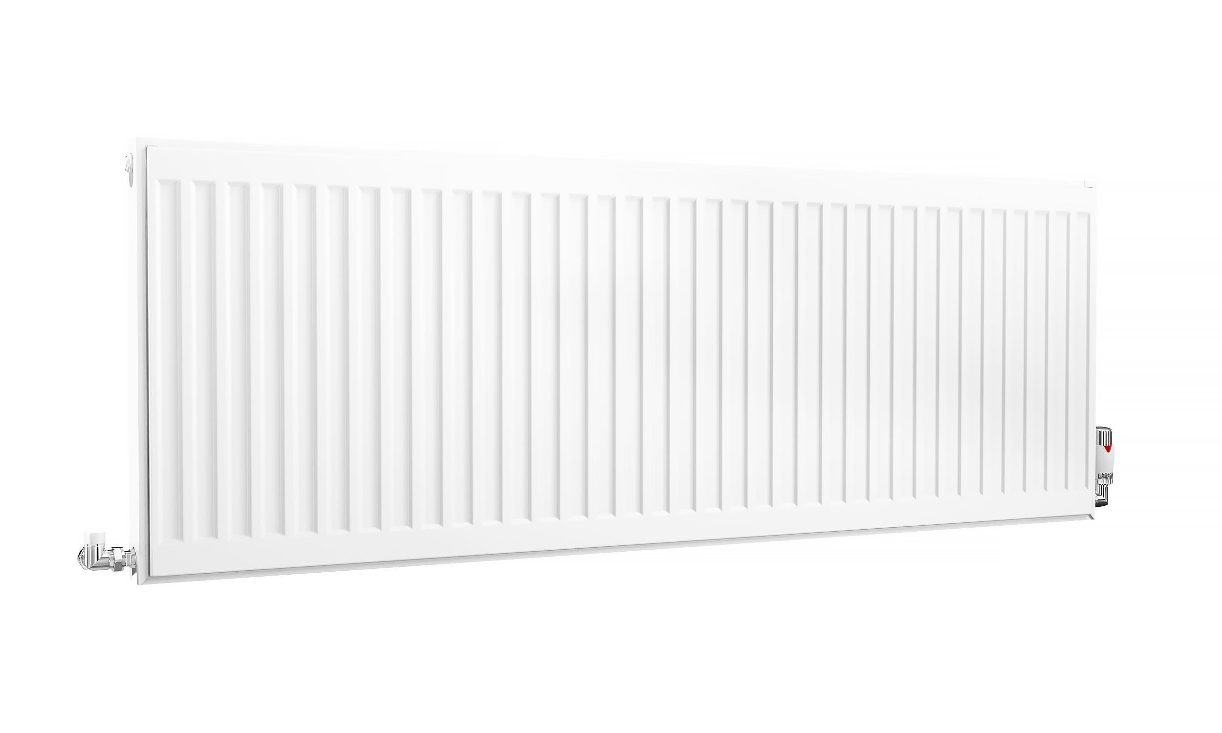 Kartell K-Rad Compact Horizontal Radiator, White, 500mm x 1400mm - Double Panel, Single Convector Price Comparisons | Compare The Build