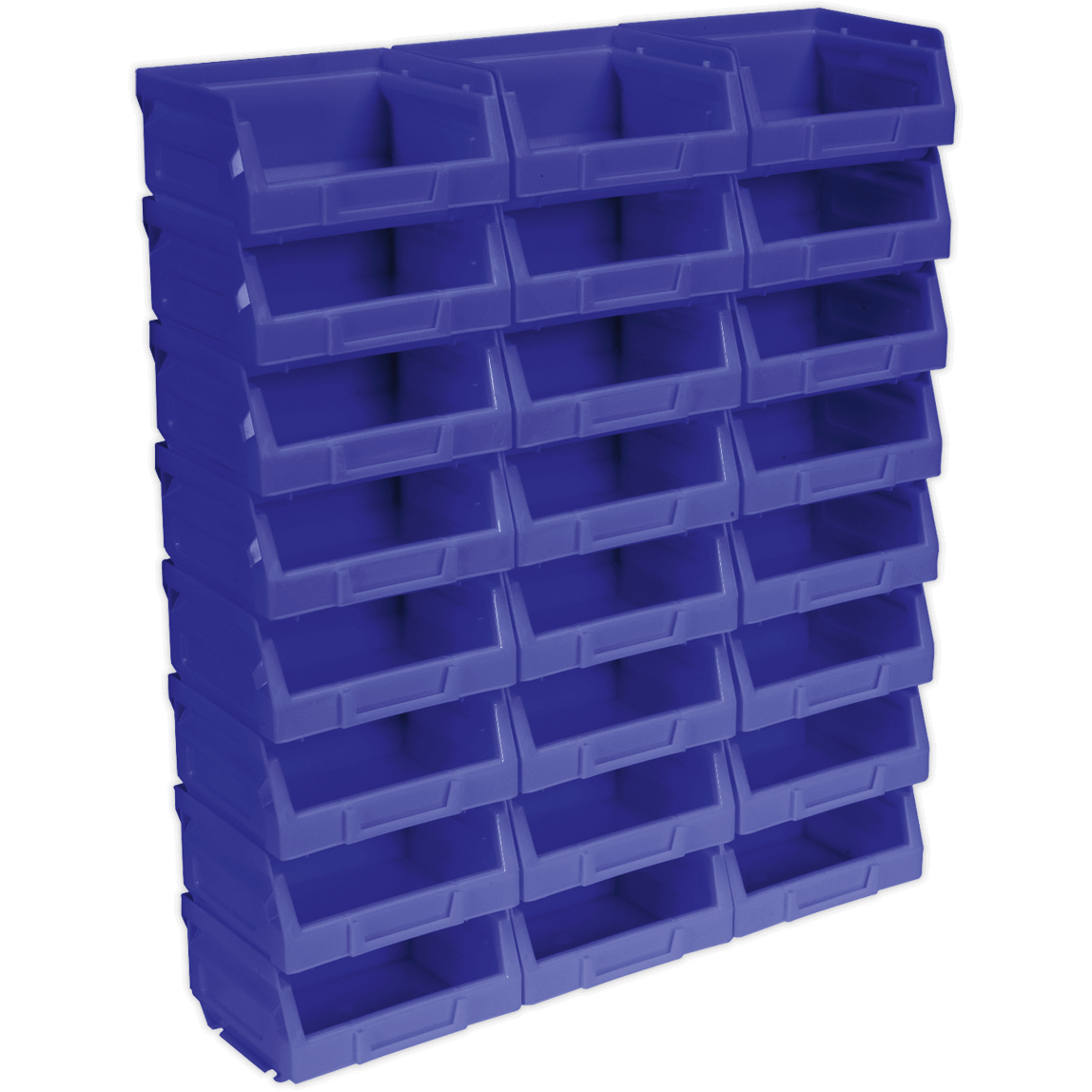 Sealey Plastic Storage Bin 103 x 85 x 53mm Blue Pack of 24 Price Comparisons | Compare The Build