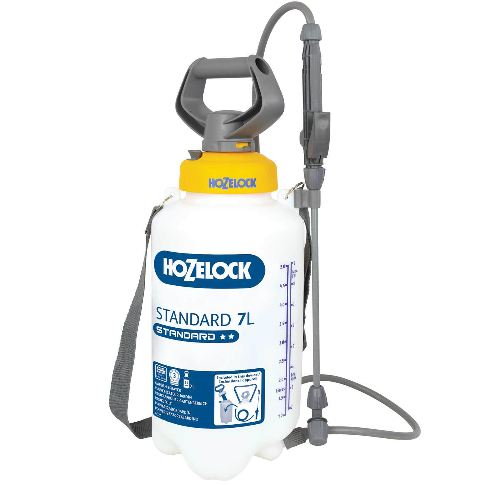 Hozelock STANDARD Water Pressure Sprayer 7l Price Comparisons | Compare The Build