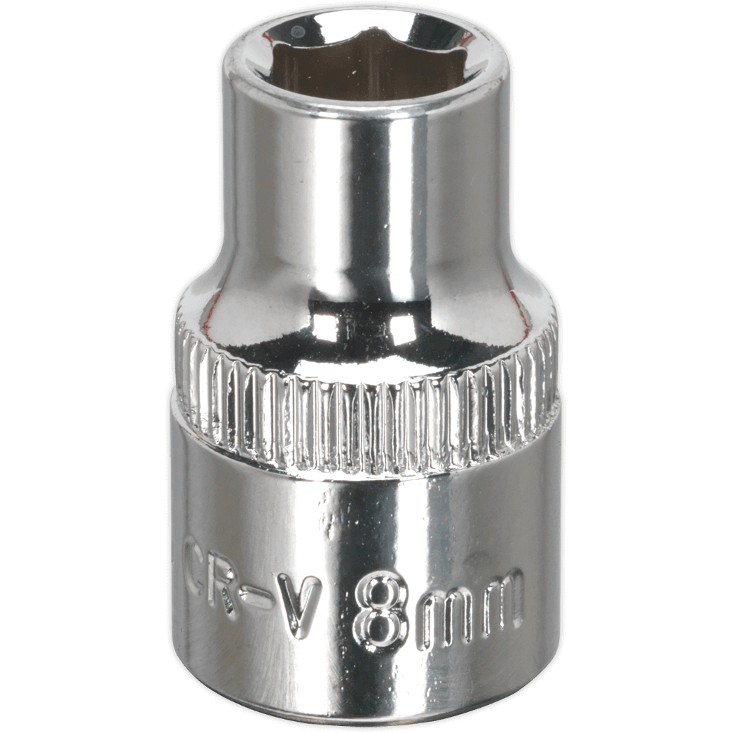 Sealey 3/8" Drive Hexagon WallDrive Socket Metric 3/8" 8mm | Compare The Build