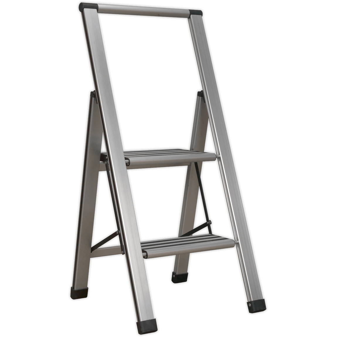 Sealey Trade Aluminium Step Ladder 2 Price Comparisons | Compare The Build