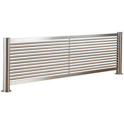 Accuro Korle Mariner Horizontal Radiator, Stainless Steel (W)1500mm (H)605mm Price Comparisons | Compare The Build