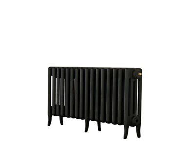 Arroll Neo-Classic 4 Column Radiator, Black Primer (W)994mm (H)460mm Price Comparisons | Compare The Build