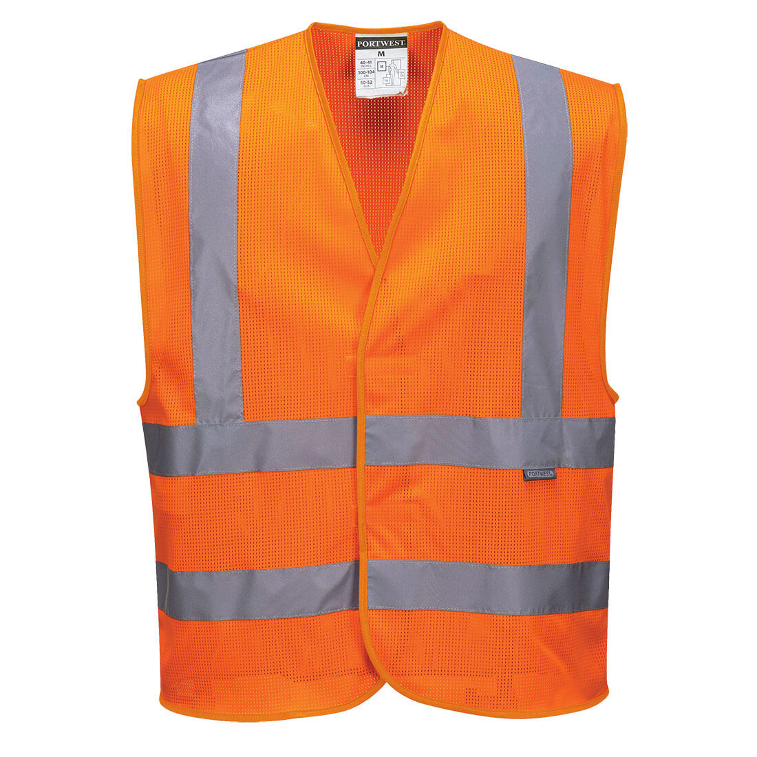 Portwest MeshAir Class 2 Hi Vis Waistcoat Orange 2XL / 3XL Price Comparisons | Compare The Build