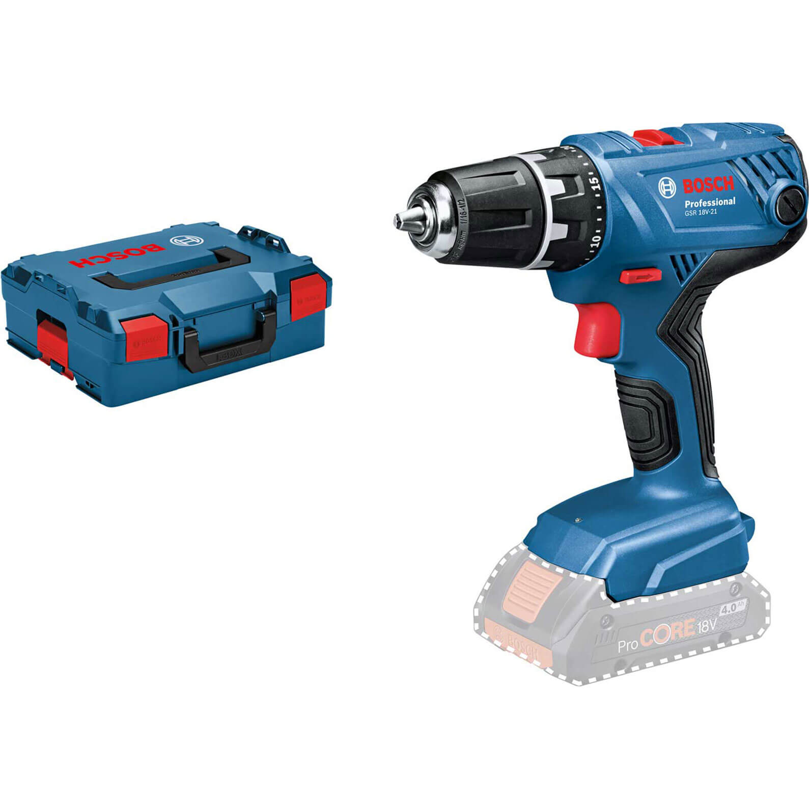 Bosch GSB 18V-21 18v Cordless Brushless Combi Drill No Batteries No Charger Case Price Comparisons | Compare The Build