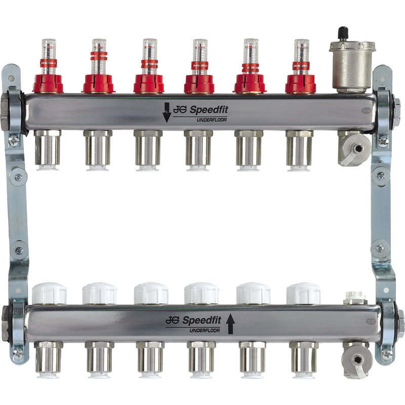 JG Speedfit Manifold Set 8 Zone Stainless Steel Price Comparisons | Compare The Build