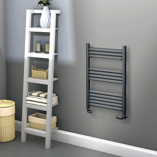 Towelrads Eton Heated Towel Rail - Anthracite 800 x 500mm Price Comparisons | Compare The Build