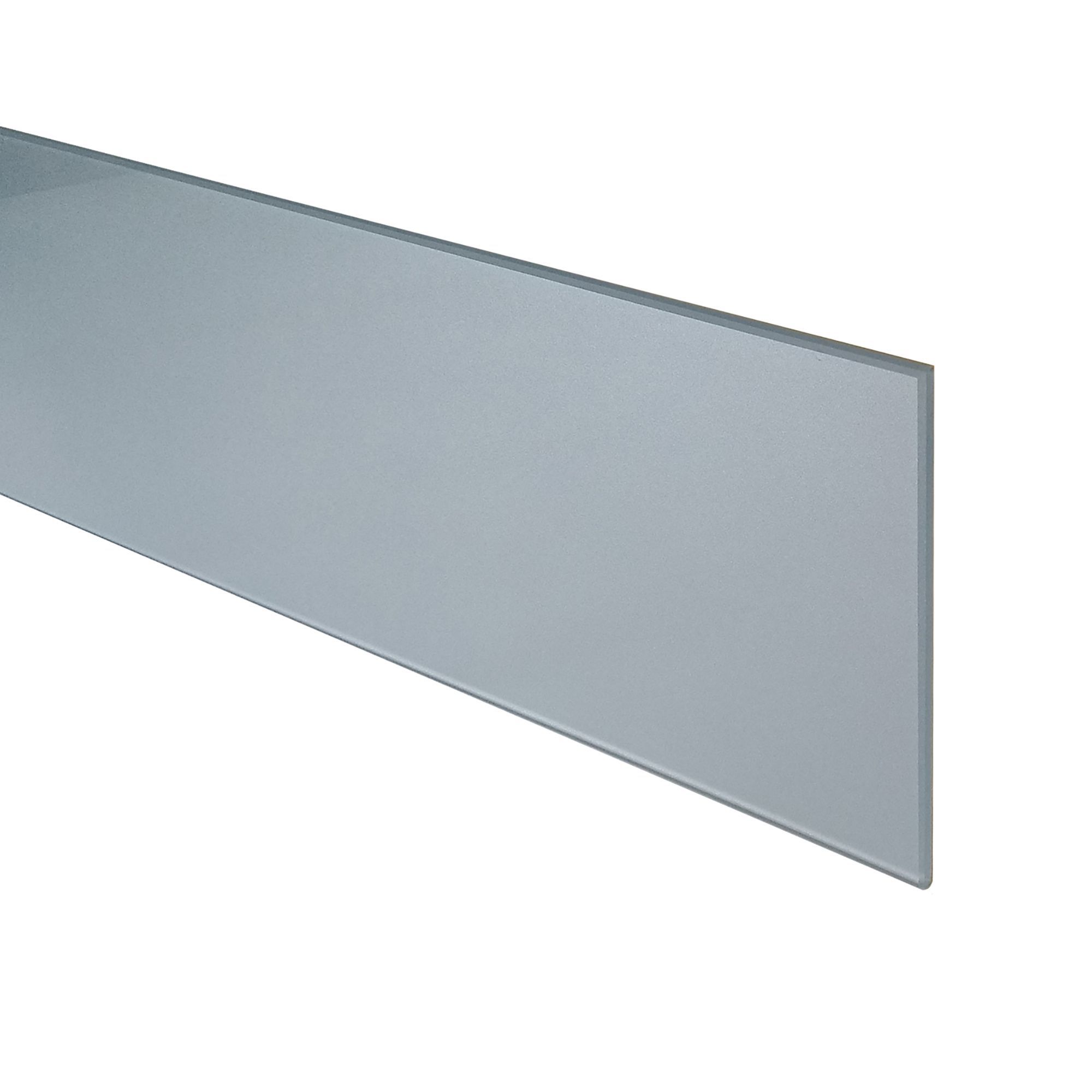 Wetwall Upstand - 900 x 200mm - Sterling Silver - Glass Price Comparisons | Compare The Build