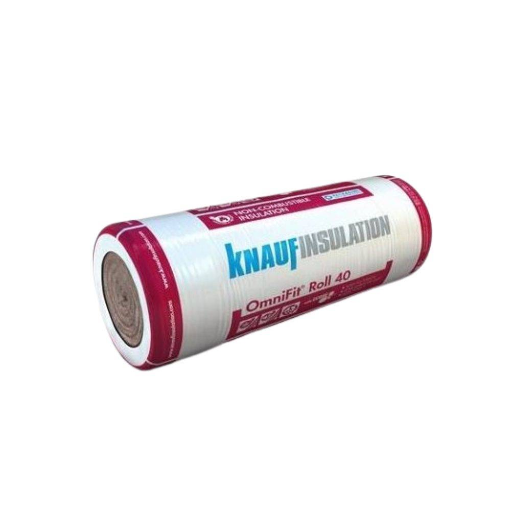 Knauf Omnifit 40 Earthwool Insulation Roll 3400mm x 1200mm x 200mm (4.08m2) Price Comparisons | Compare The Build