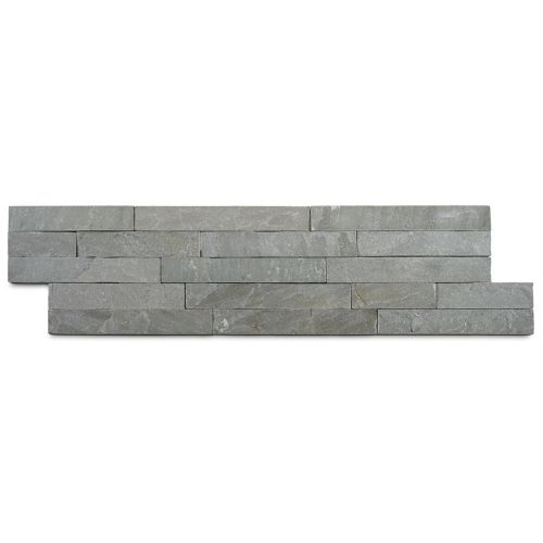 Stone Cladding Panel - 600mm x 150mm x 15mm Kandla Grey | Compare The Build