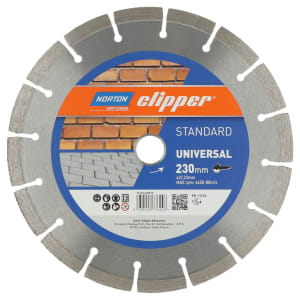 Norton Clipper Universal Turbo Diamond Blade - 230mm Price Comparisons | Compare The Build