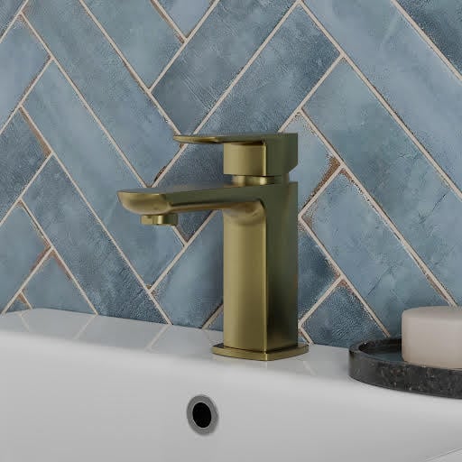 Merano Matera Basin Mixer Tap - Brushed Brass Price Comparisons | Compare The Build