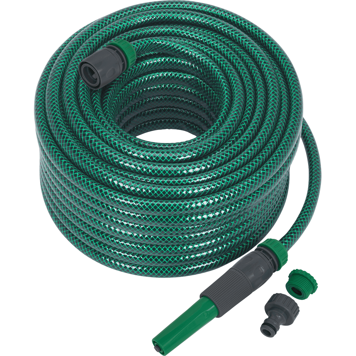 Sealey Garden Hose Pipe with Fittings 1/2" / 12.5mm 30m Green Price Comparisons | Compare The Build