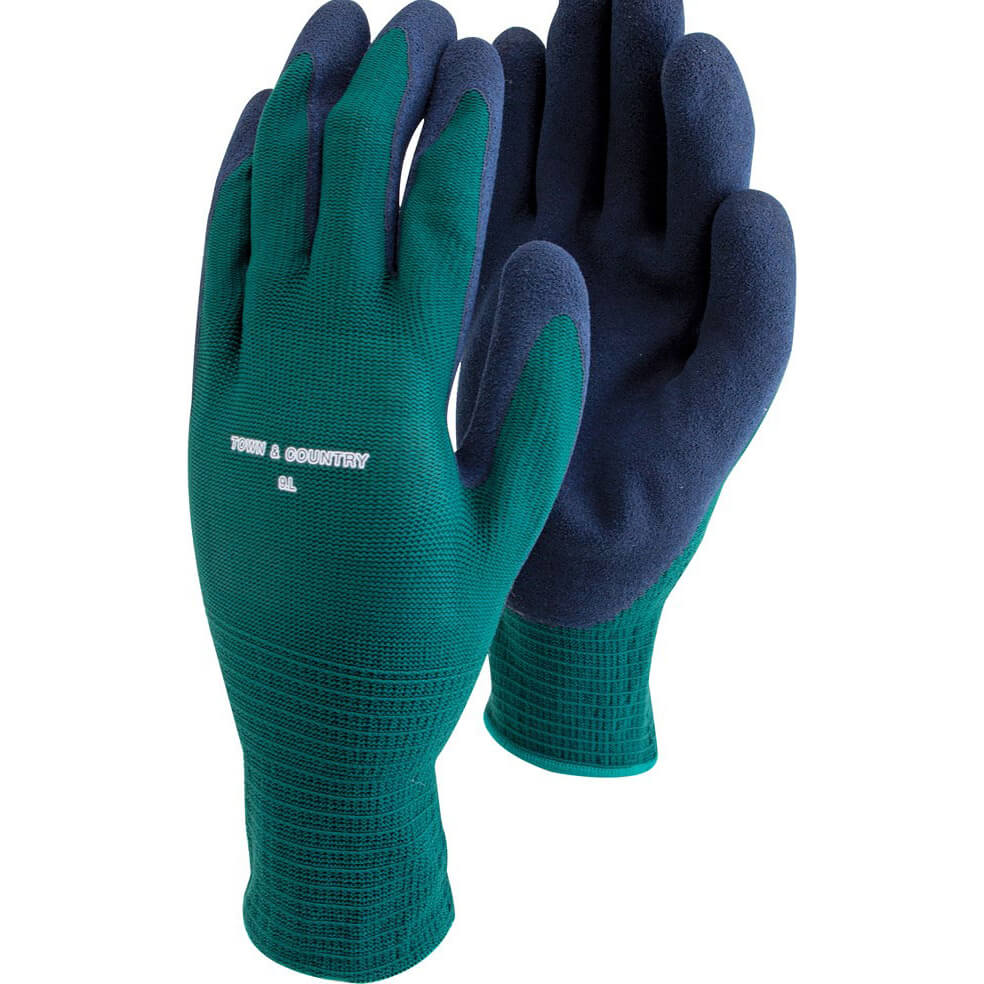 Town and Country Mastergrip Gloves Green L | Compare The Build