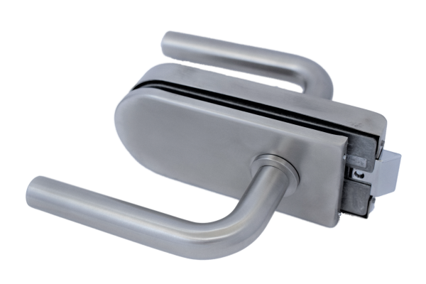 Satin Stainless Steel Patch Latch with STRAIGHT Lever Handles Price Comparisons | Compare The Build