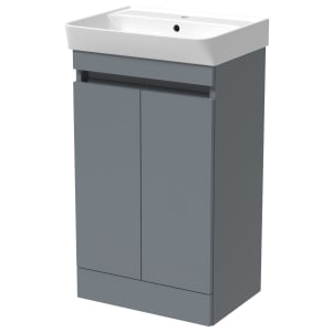 Wickes Easton Monument Grey Vanity Unit - 800 x 500mm Price Comparisons | Compare The Build