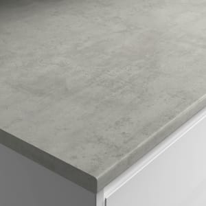 Wickes Laminate Worktop - Cloudy Cement 600mm x 28mm x 3m Price Comparisons | Compare The Build