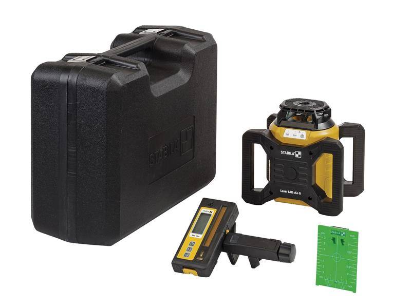 Stabila STBLAR160GS LAR 160 G Rotation Laser Set, 4 Piece Price Comparisons | Compare The Build