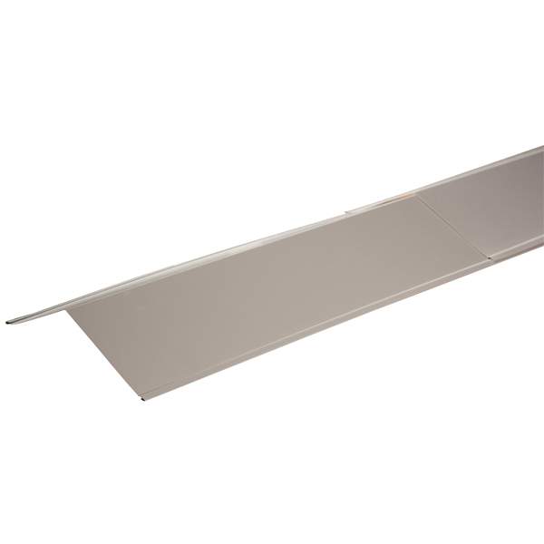 Cladco Metal PVC Plastiol Coated Goosewing Grey Ridge Flashing 200mm x 200mm x 3000mm Galvanised Steel CLADCO/PVC/RIDGE/GG Price Comparisons | Compare The Build