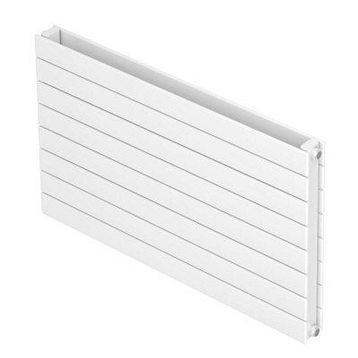 Seren Égalrad Horizontal Designer Radiator, Matt White (W)800mm (H)578mm | Compare The Build