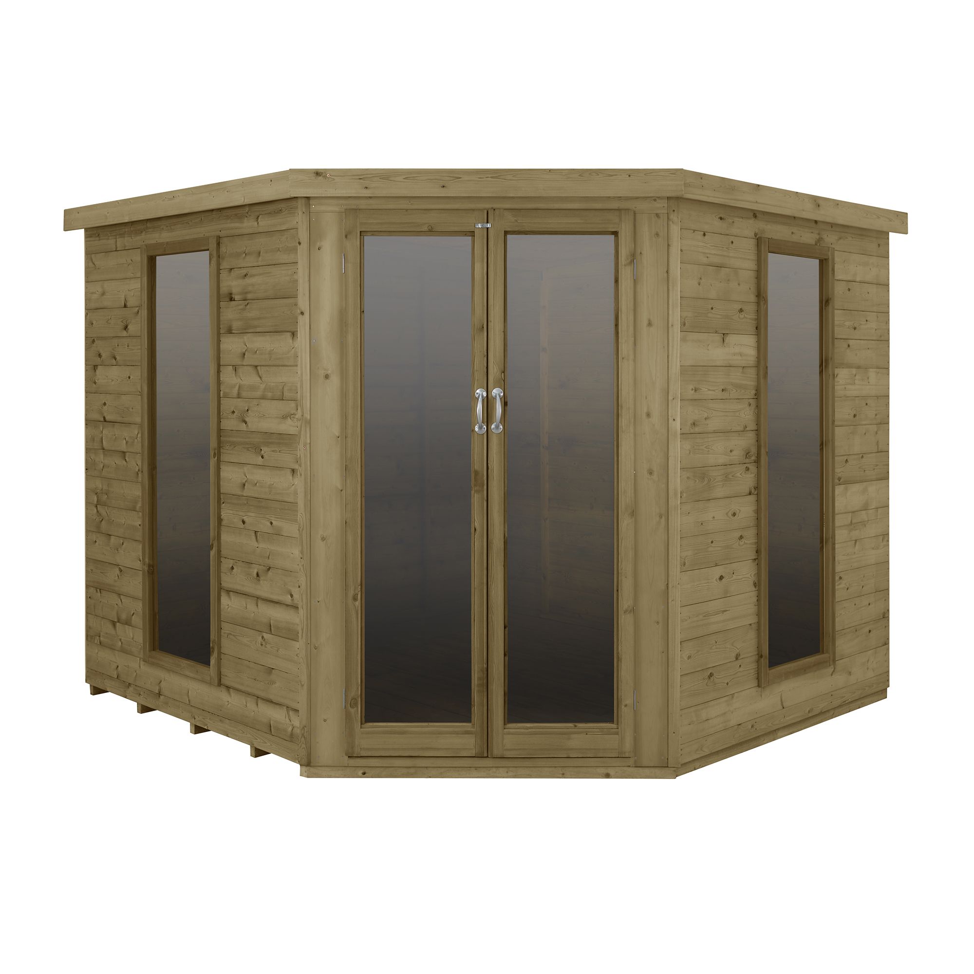 Forest Garden 8X8 Apex Tongue & Groove Summer House Price Comparisons | Compare The Build