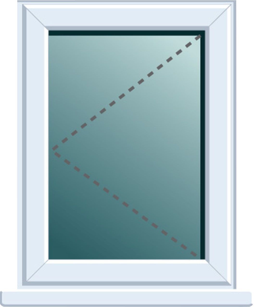 Frame One White Pvcu Lh Side Hung Window (H)820mm (W)620mm Price Comparisons | Compare The Build