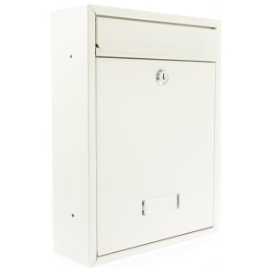 Burg-Wachter Trent White Post Box Price Comparisons | Compare The Build