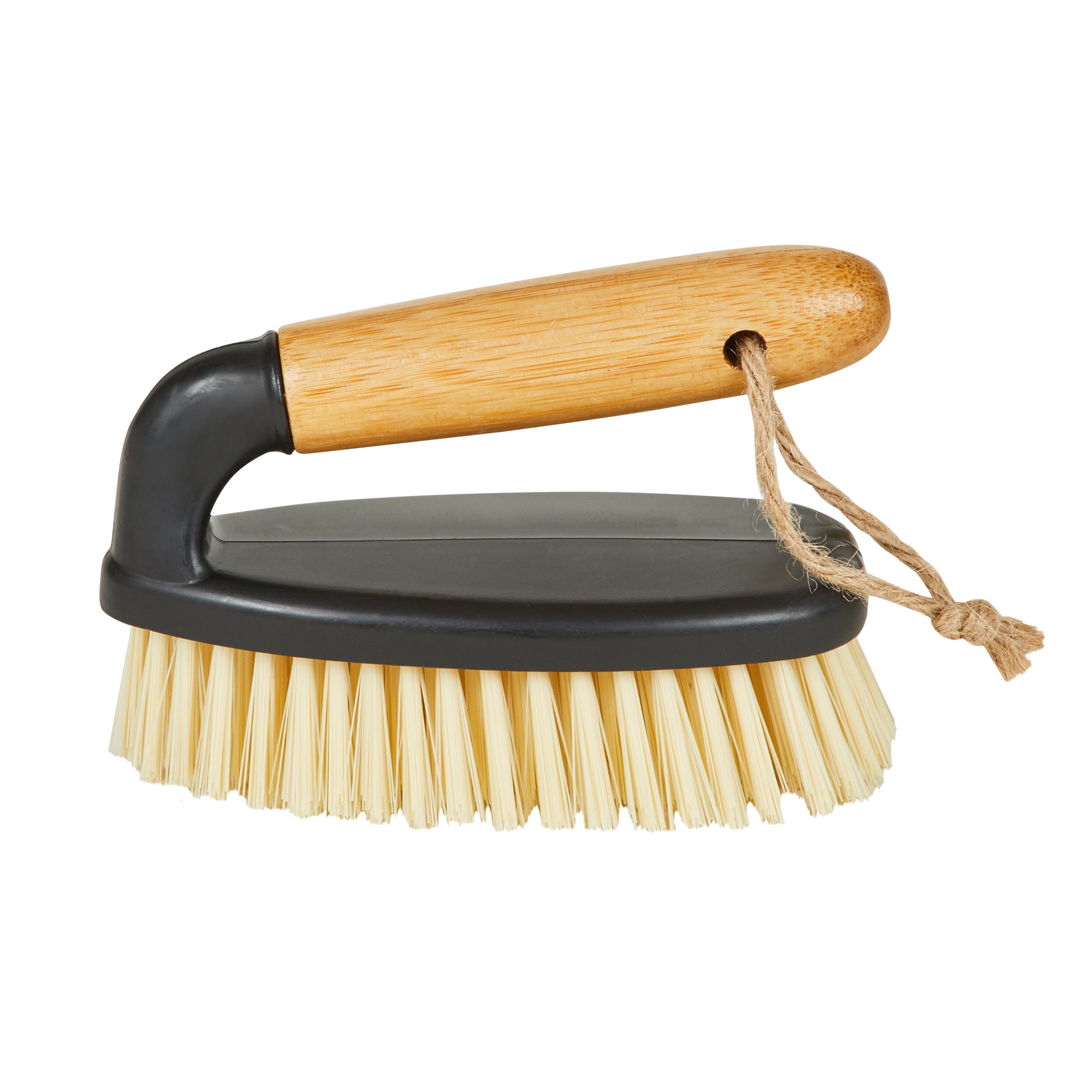 Bamboo Plastic Scrubbing Brush Brown | Compare The Build