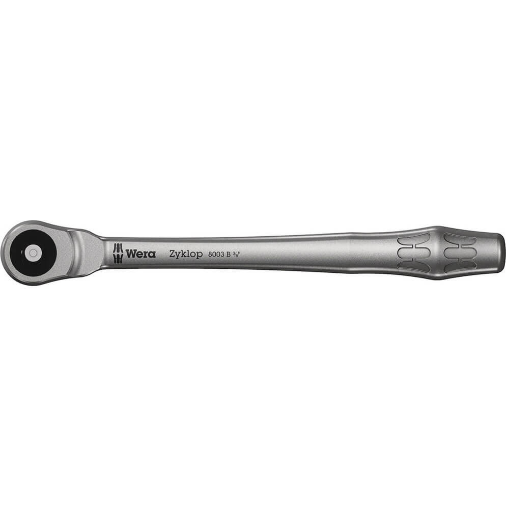 Wera 8003 B Zyklop 3/8" Drive Push Through Slim Ratchet 3/8" Price Comparisons | Compare The Build