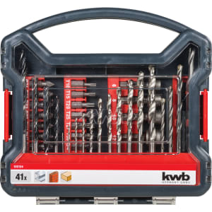 Einhell Kwb 41 Piece Combination Drill Bit Set Price Comparisons | Compare The Build