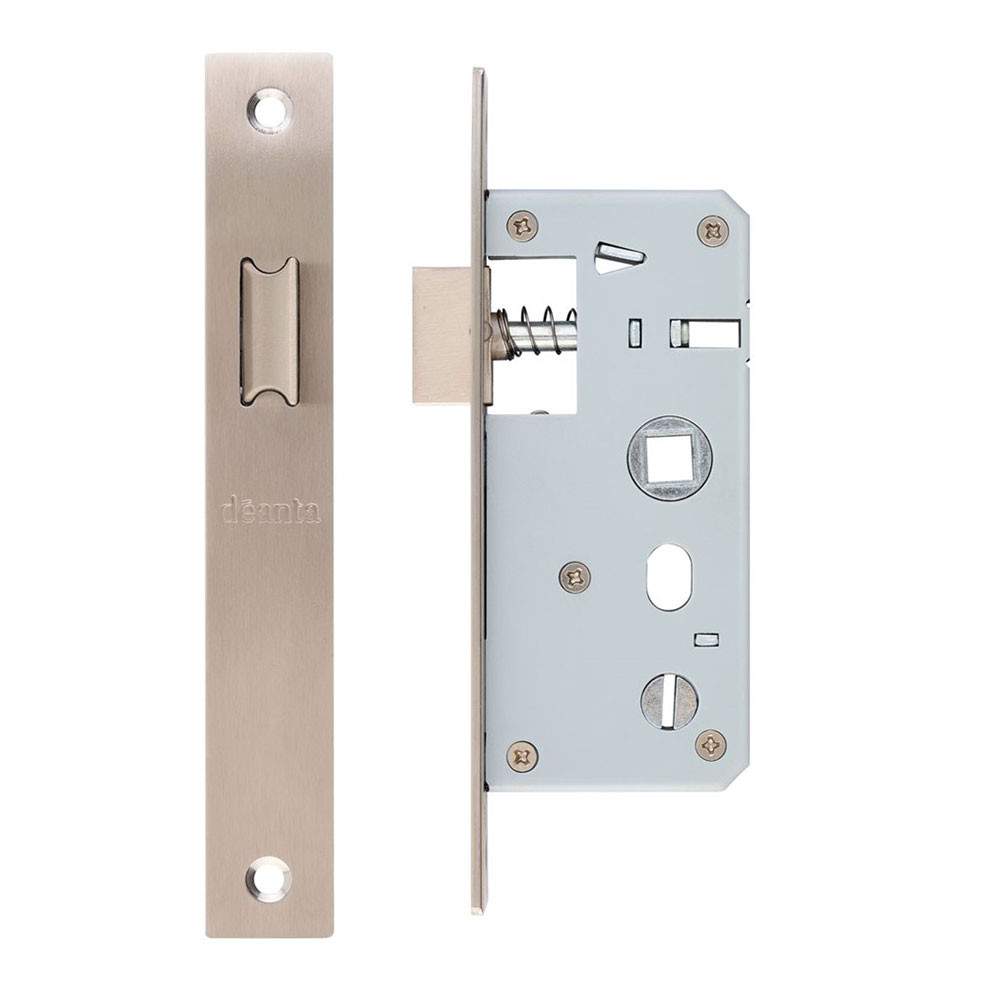 Deanta Slim Latch - Satin Stainless Steel SLNSLSSS Price Comparisons | Compare The Build