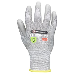 Blackrock PU Coated Cut Resistant Grey Gloves - Size L/9 Price Comparisons | Compare The Build