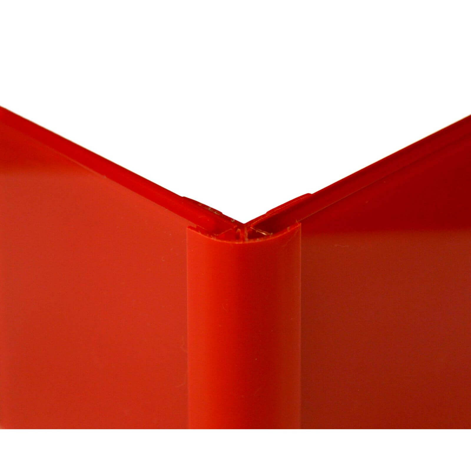 Zenolite Colour Matched PVC External Corner - 2500mm - Red | Compare The Build