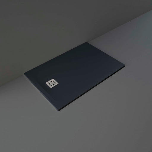 RAK Feeling Rectangular Shower Tray 900 x 1400mm - Solid Black Price Comparisons | Compare The Build