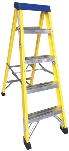 Norslo 4 Step Plus Tray Fibre Glass Step Ladder Price Comparisons | Compare The Build