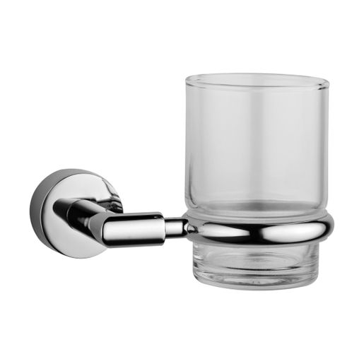 Vitra A44780ExP Chrome & Glass Minimax Toothbrush Holder | Compare The Build