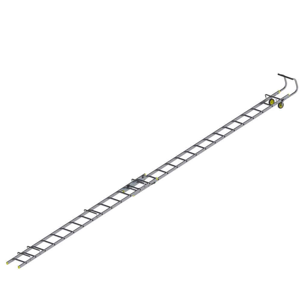 Werner 4.89m Double Section Roof Ladder 77104 Price Comparisons | Compare The Build