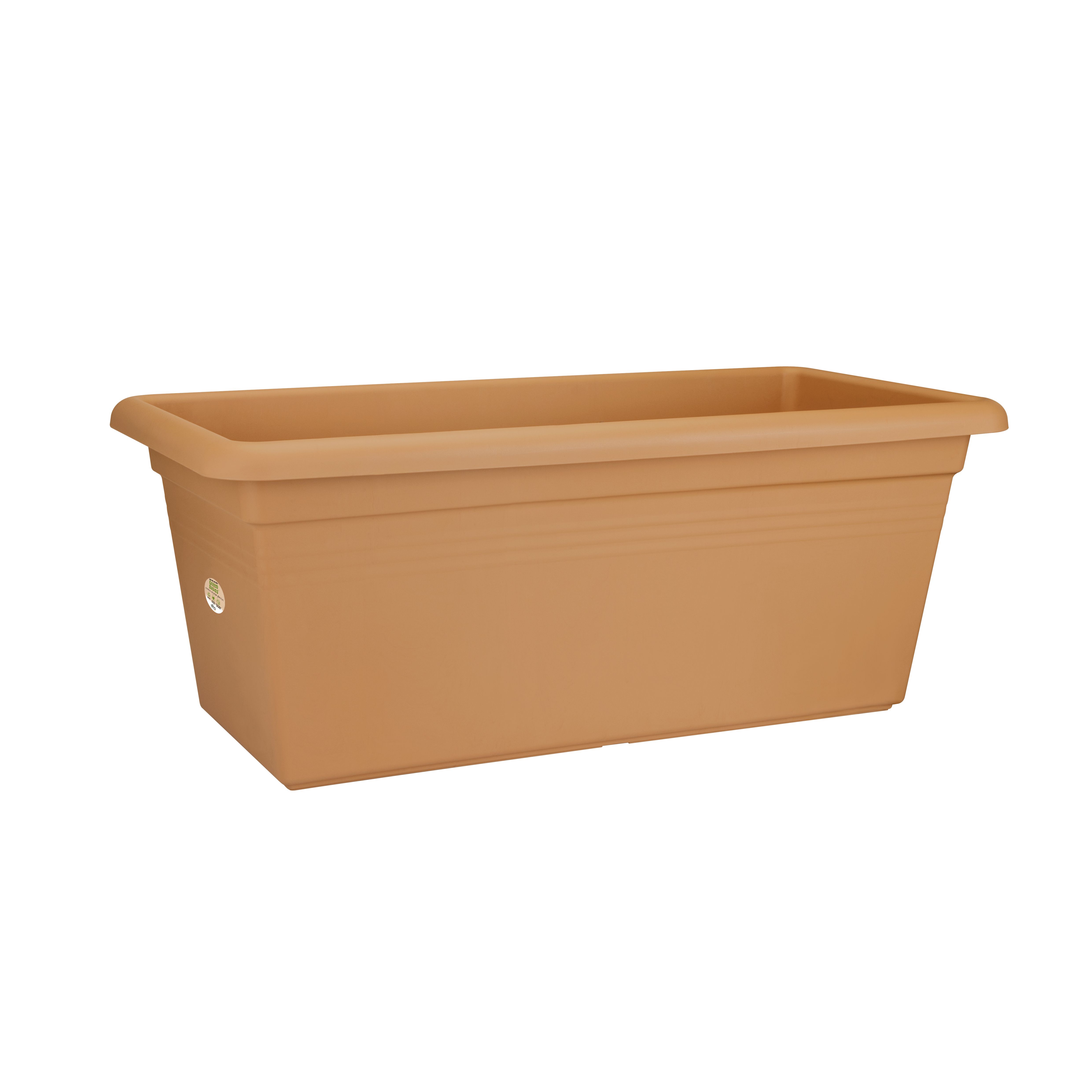 Elho Rectangular Plastic Terracotta Plant Pot (H)277mm (L)592mm Price Comparisons | Compare The Build