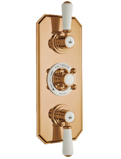 BC Designs Victrion Concealed Mixer Shower Valve Copper - Triple Outlet Price Comparisons | Compare The Build
