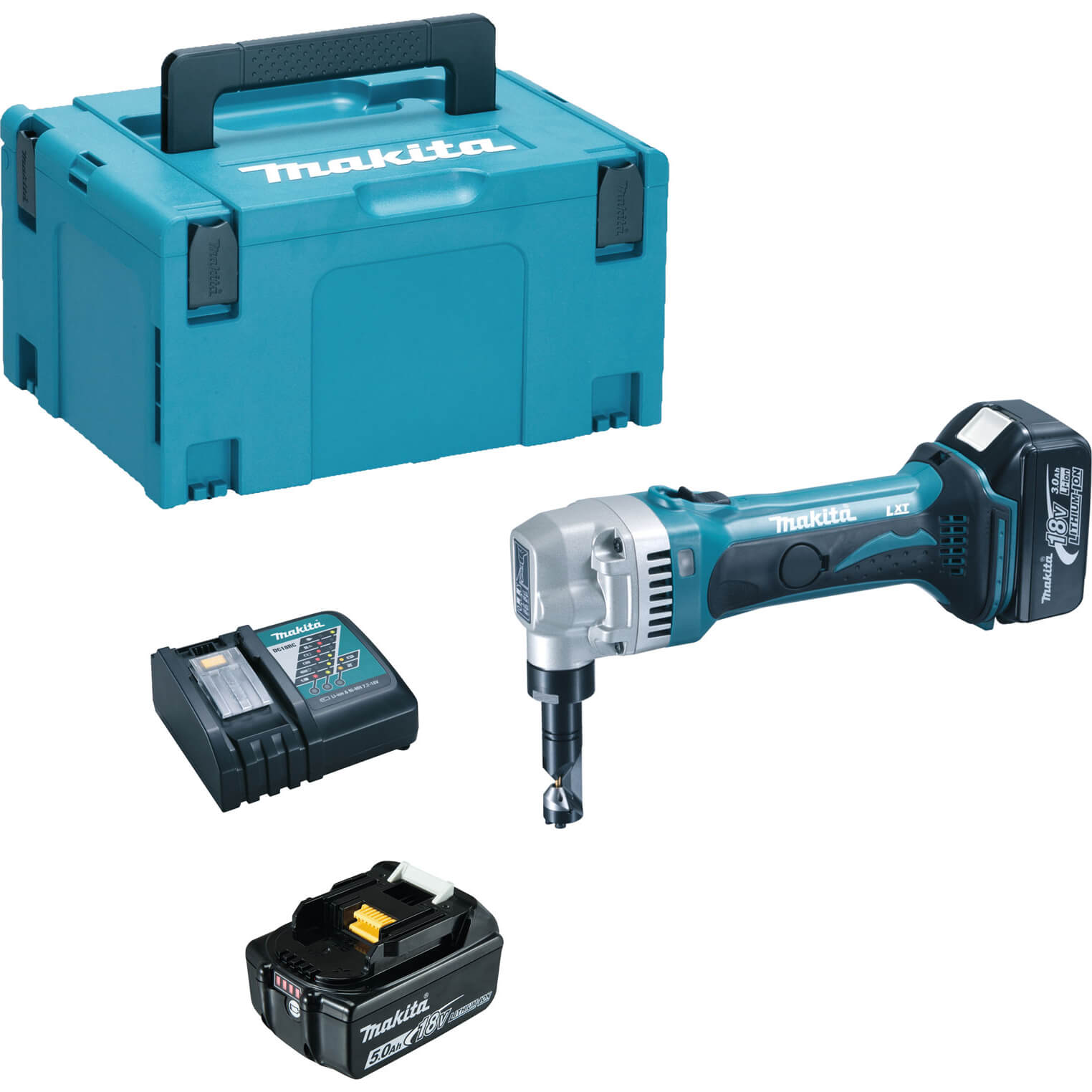 Makita DJN161 18v Cordless LXT Metal Nibbler 2 x 5ah Li-ion Charger Case Price Comparisons | Compare The Build