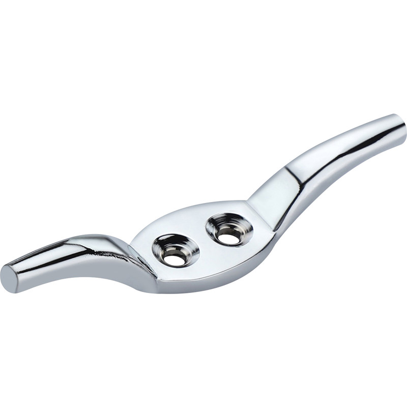 Cleat Hook Polished (10 Pk) in Chrome | Compare The Build