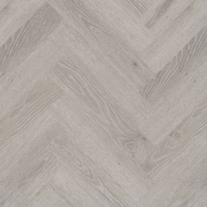 Ludlow Limed Light Oak Herringbone SPC Flooring with Integrated Underlay - 2.22m2 Price Comparisons | Compare The Build