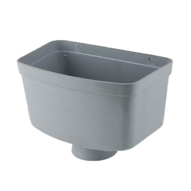 Guttering Industrial Downpipe Rainwater Head Hopper 110mm - Grey Plastic Brett Martin BS411G Price Comparisons | Compare The Build