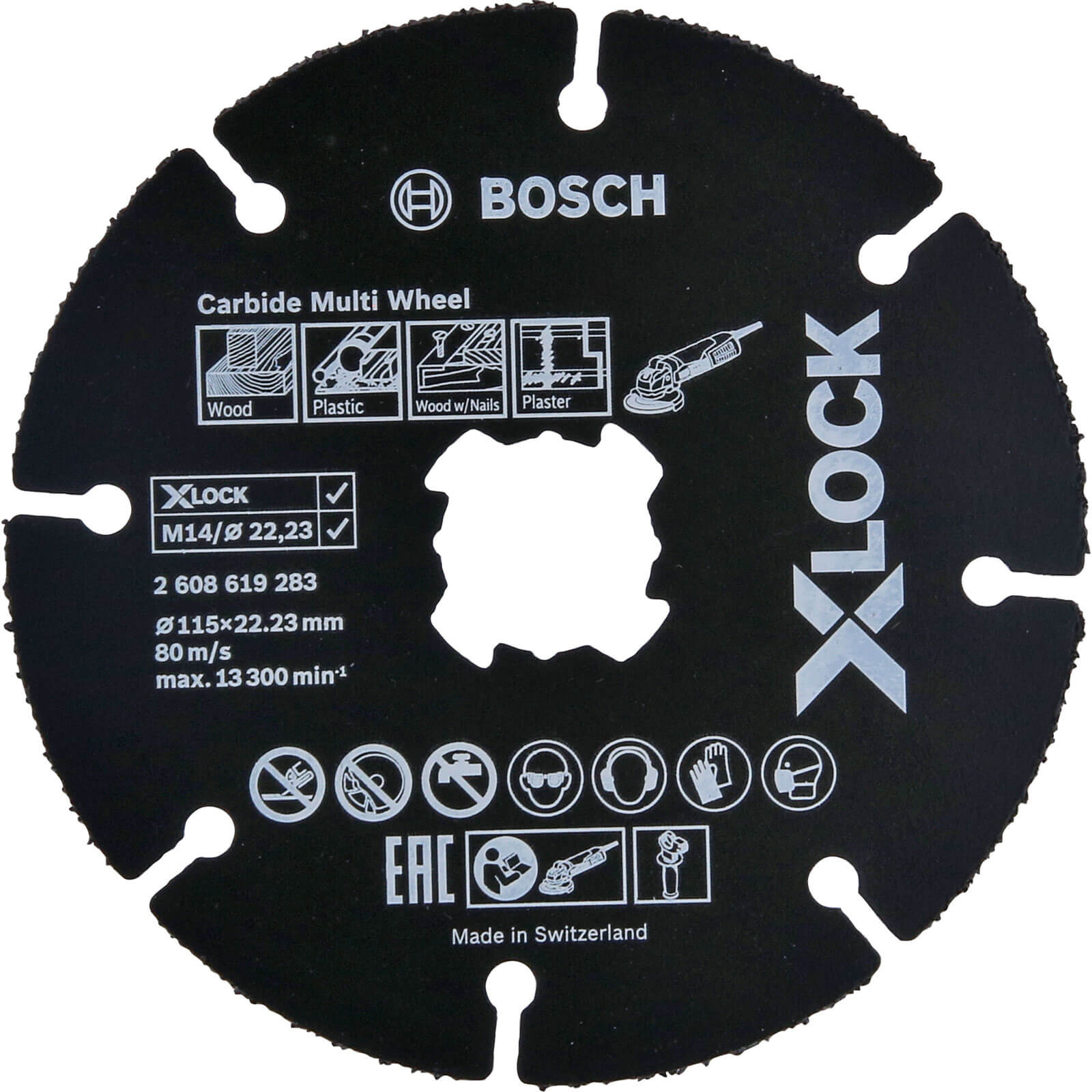 Bosch X Lock Carbide Multi Cutting Disc 115mm 1mm 22mm Price Comparisons | Compare The Build