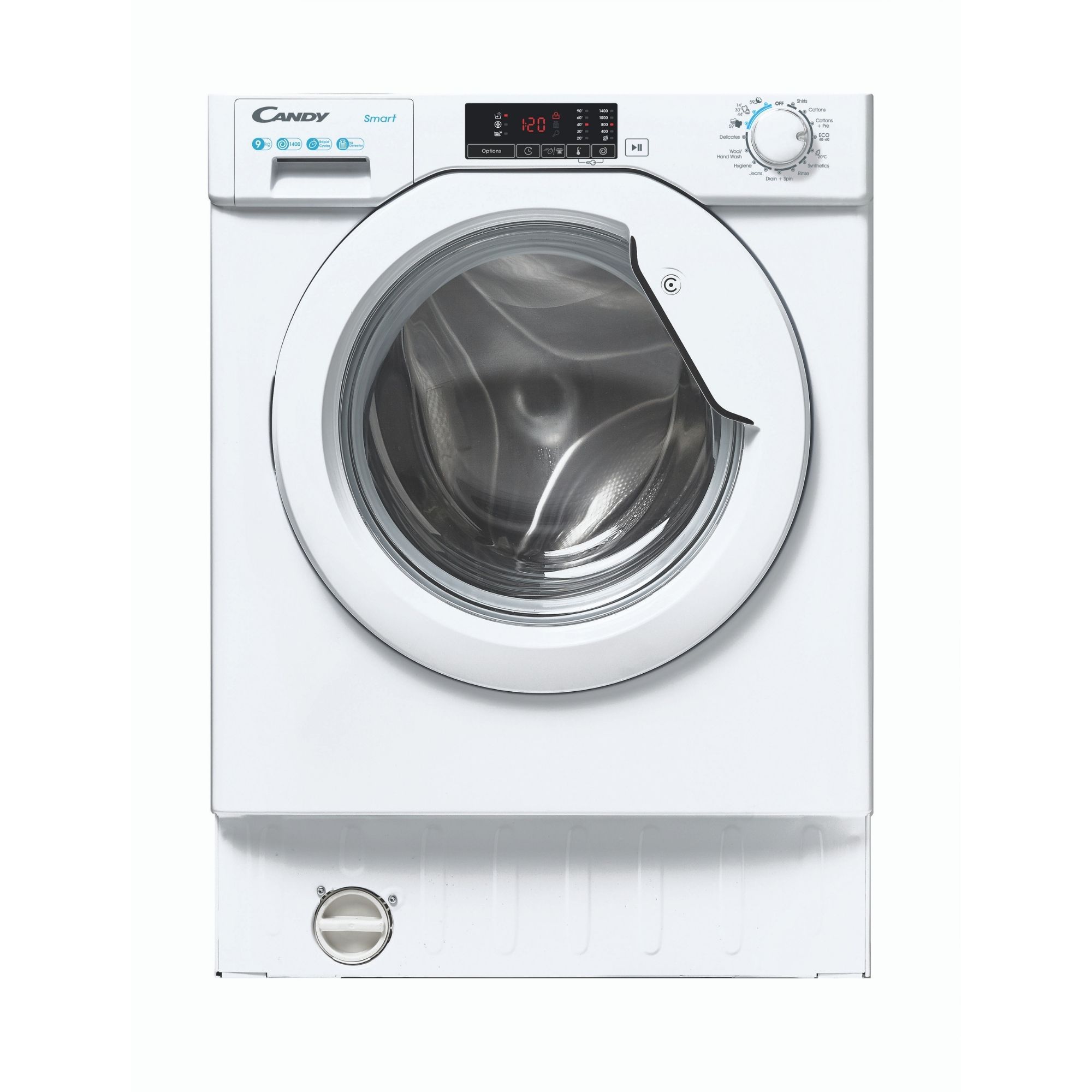 Candy Cbw 49D1Xe 80 White Built-In Washing Machine, 9Kg Price Comparisons | Compare The Build